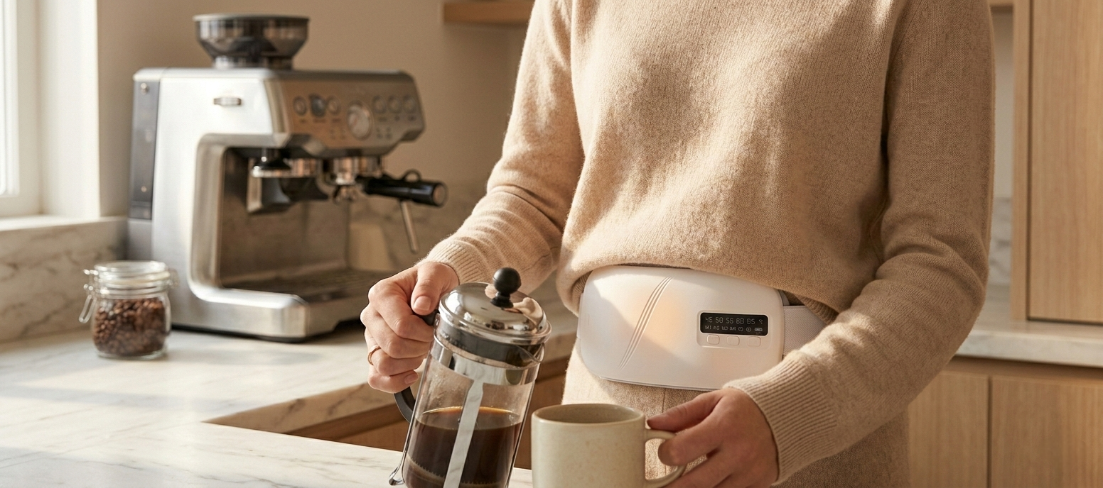 LOEN RITUAL | Ceinture chauffante massage bien-être & soulagement naturel 